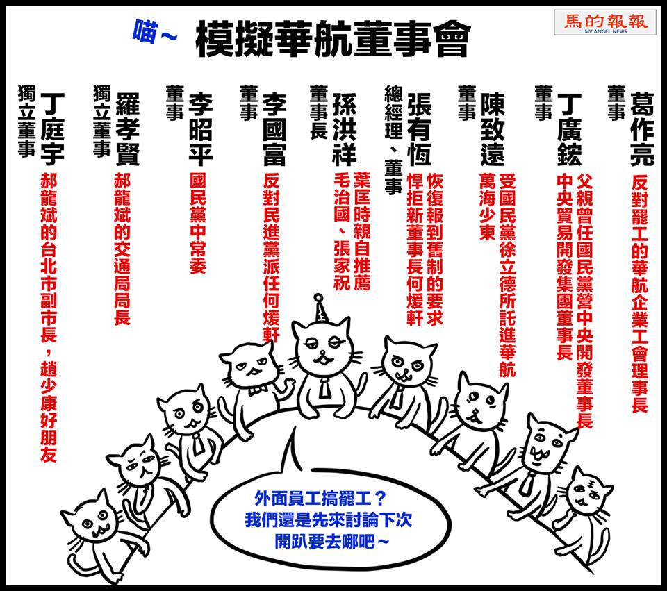 華航舊高層一連串的KMTer