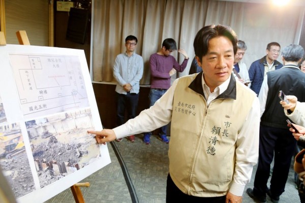 維冠最後罹難者被稱「街友」 賴清德卻從未放棄協尋